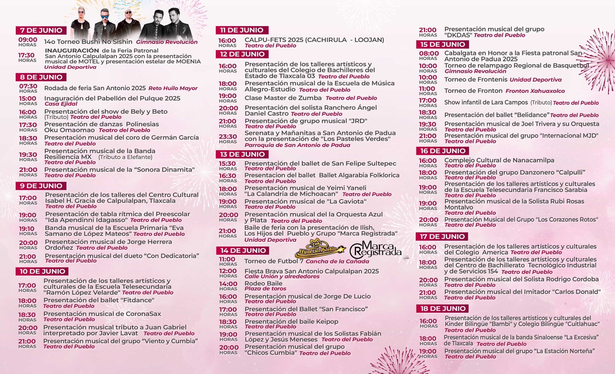 Feria Calpulalpan Tlaxcala 2025 Programa