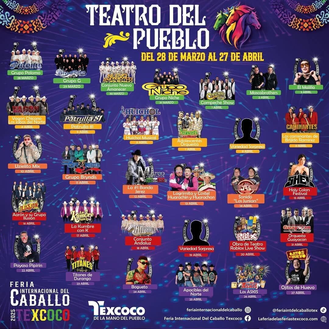 feria internacional del caballo texcoco 2023 teatro del pueblo